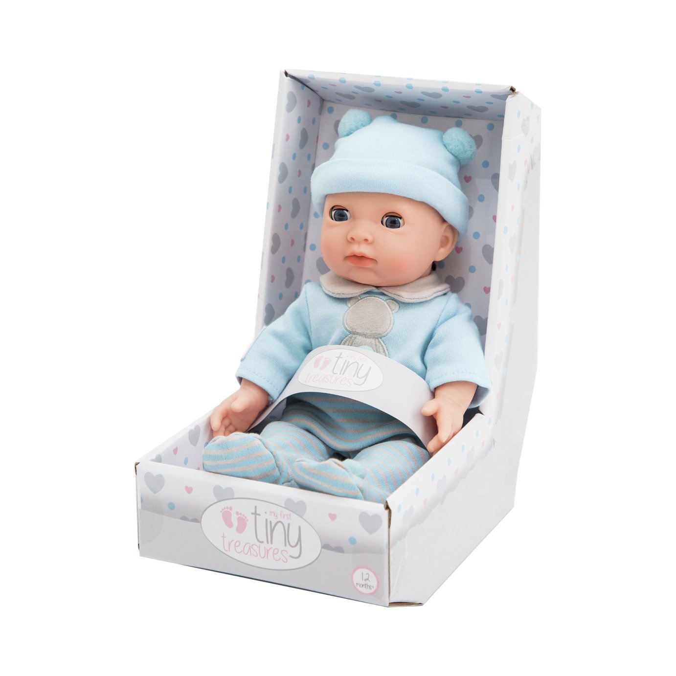 Chad Valley Tiny Treasures My First Baby with Blue Outfit Review