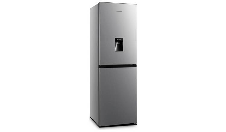 3 1 Cubic Foot Double Door Stainless Steel Refrigerator With Freezer Stainless Steel Refrigerator Double Door Refrigerator Double Doors