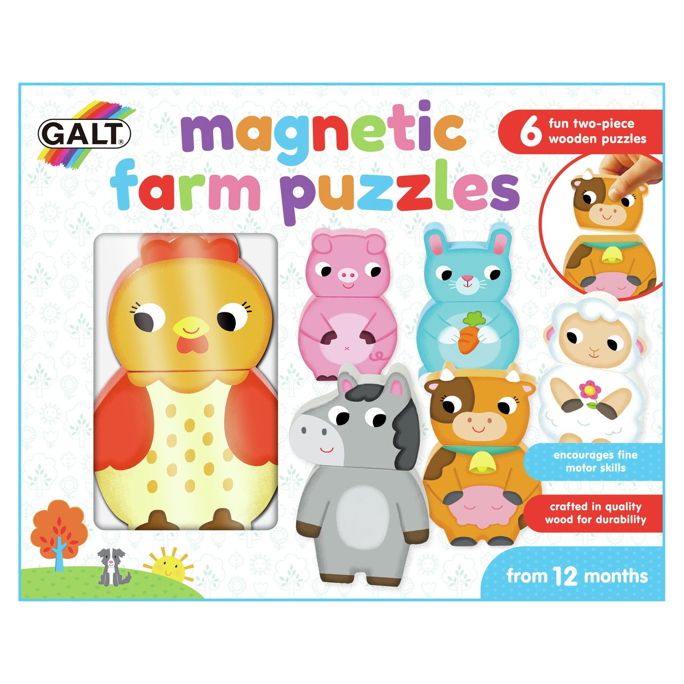 GALT Magnetic Farm Puzzles Review