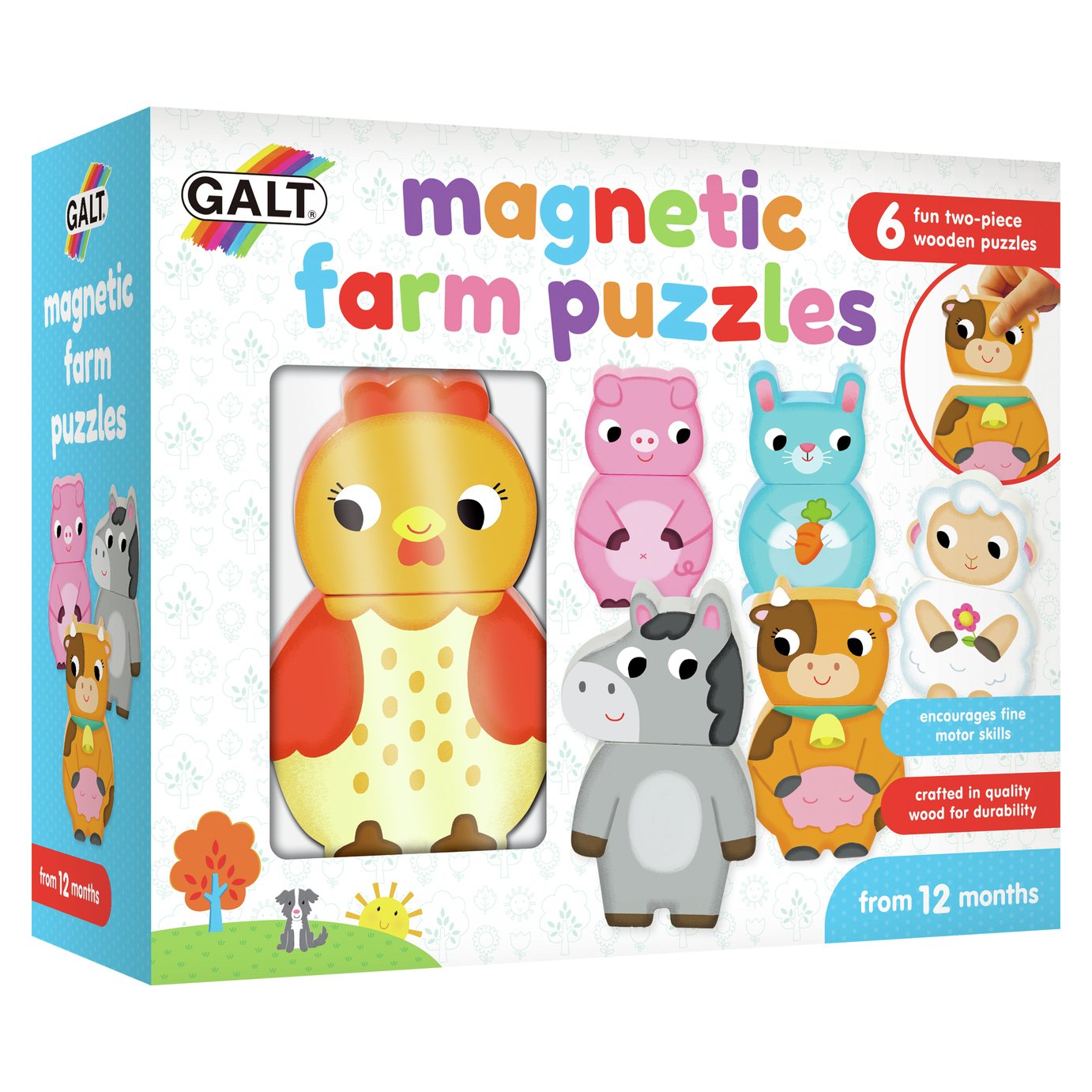 GALT Magnetic Farm Puzzles Review