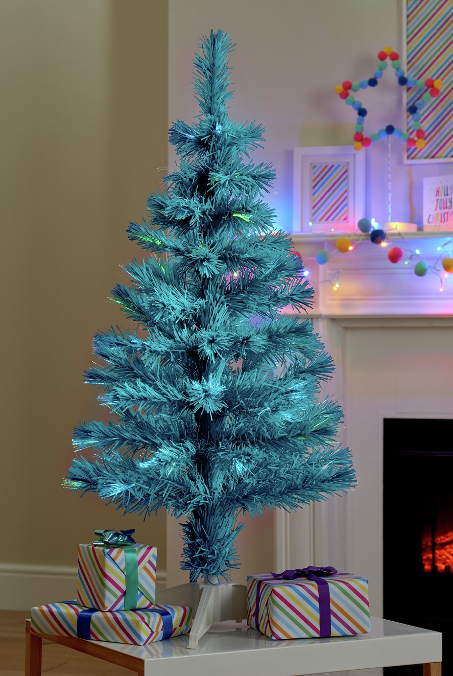fiber optic christmas tree