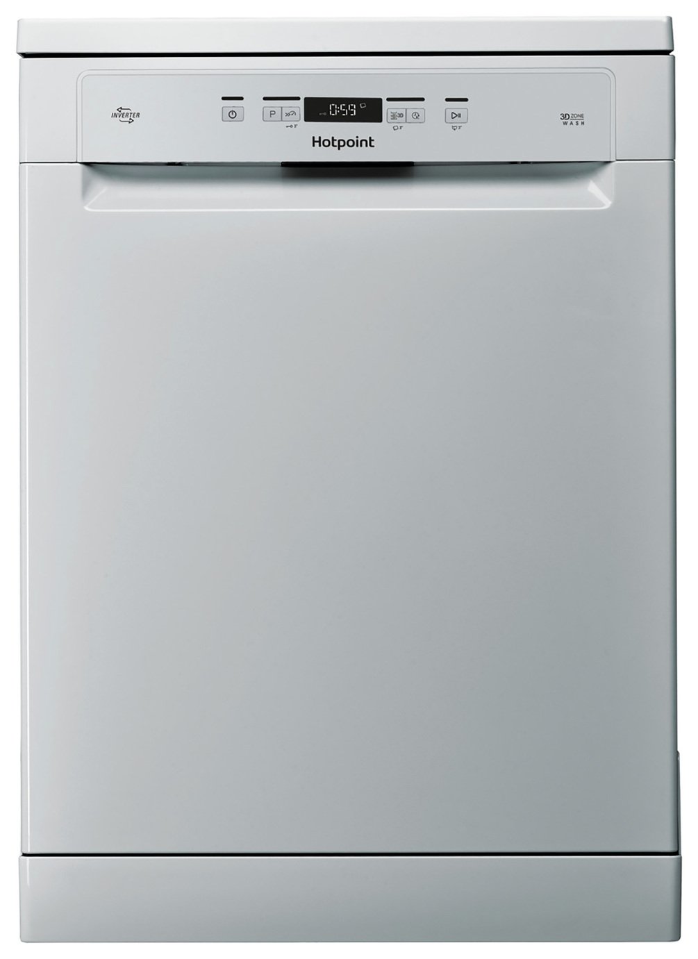 Hotpoint HFC3C26WSV Full Size Dishwasher - Silver