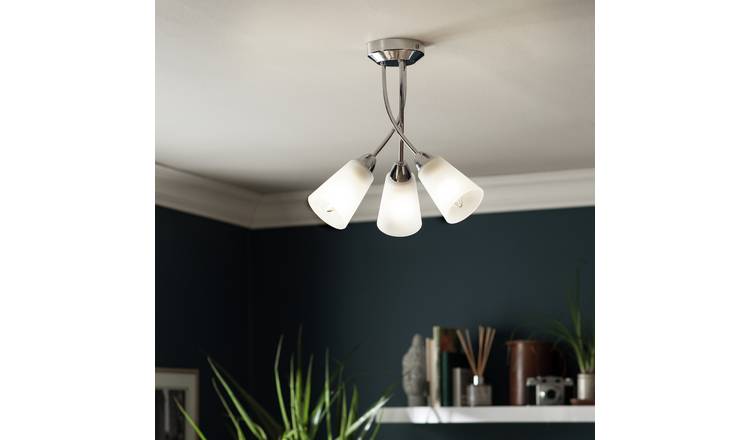 Bedroom ceiling lights hot sale argos