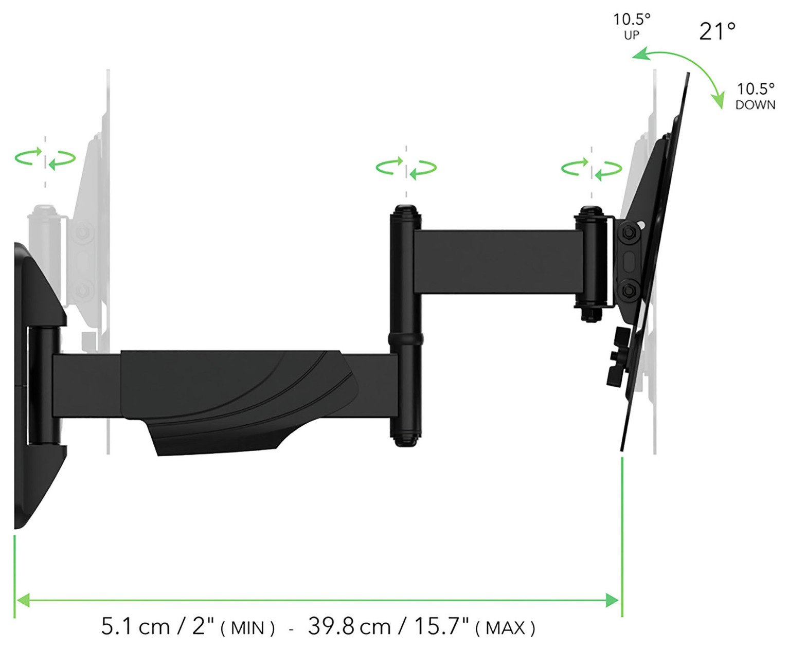 AVF Superior Multi-Position Up To 40 Inch TV Wall Bracket Review