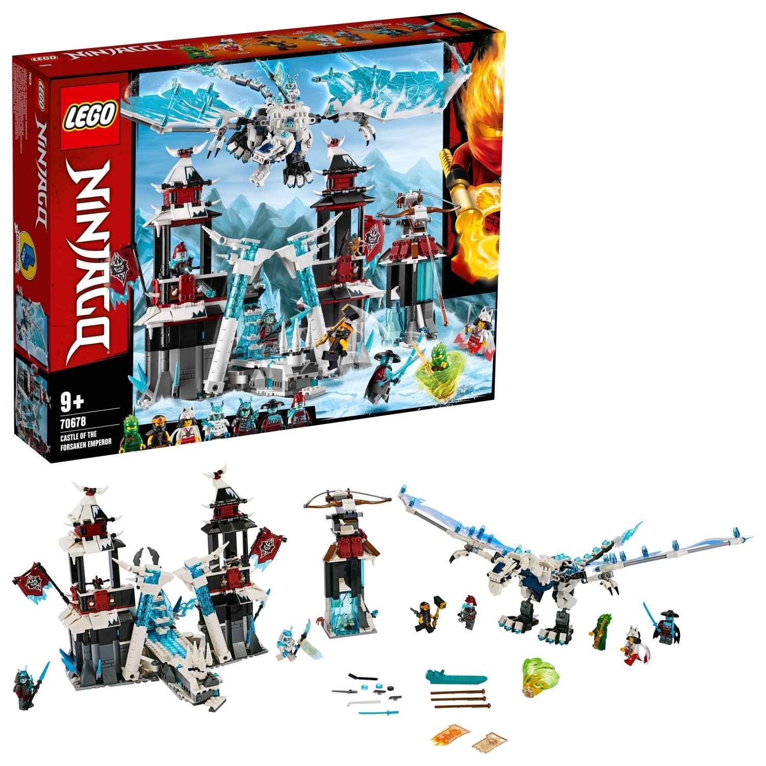 LEGO NINJAGO Castle of the Forsaken Emperor Toy Review