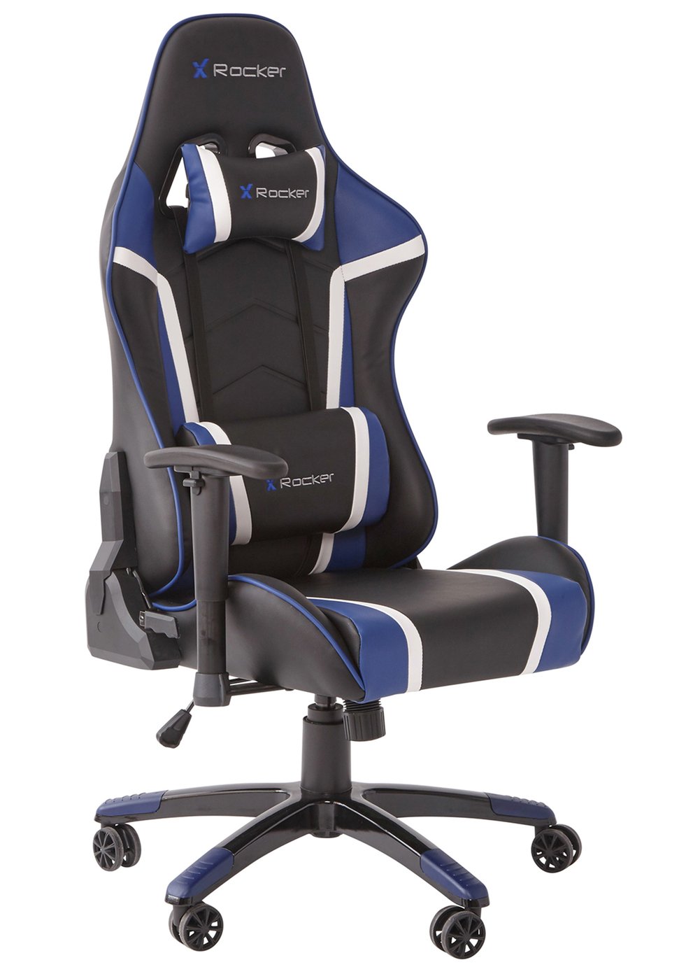 X Rocker Gaming Chair Black and Blue.