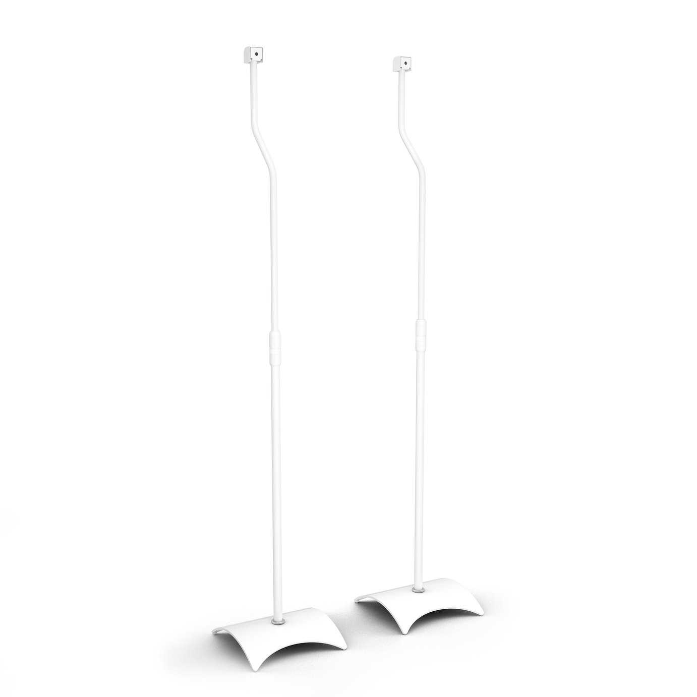 AVF Surround Speaker Floor Stands - White