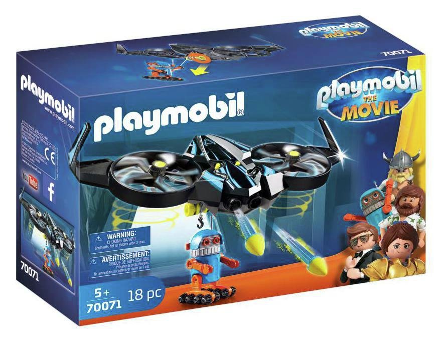 Playmobil 70071 Robotitron with Drone Playset