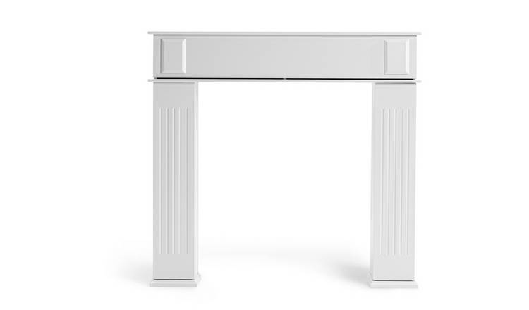 Buy Habitat Fireplace Cover - White | Fireguards | Argos
