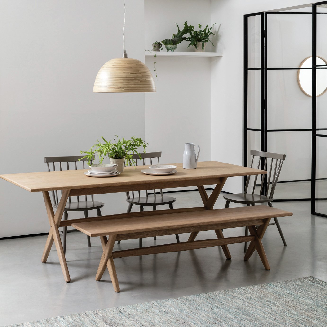 Habitat Austin Oak Veneer 8 Seater Dining Table Review