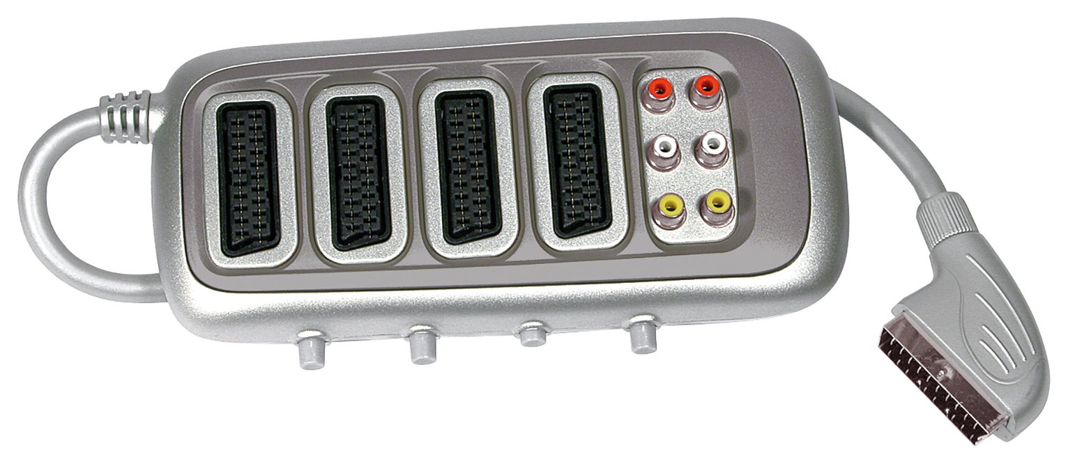 4 Way Switchable SCART Switch