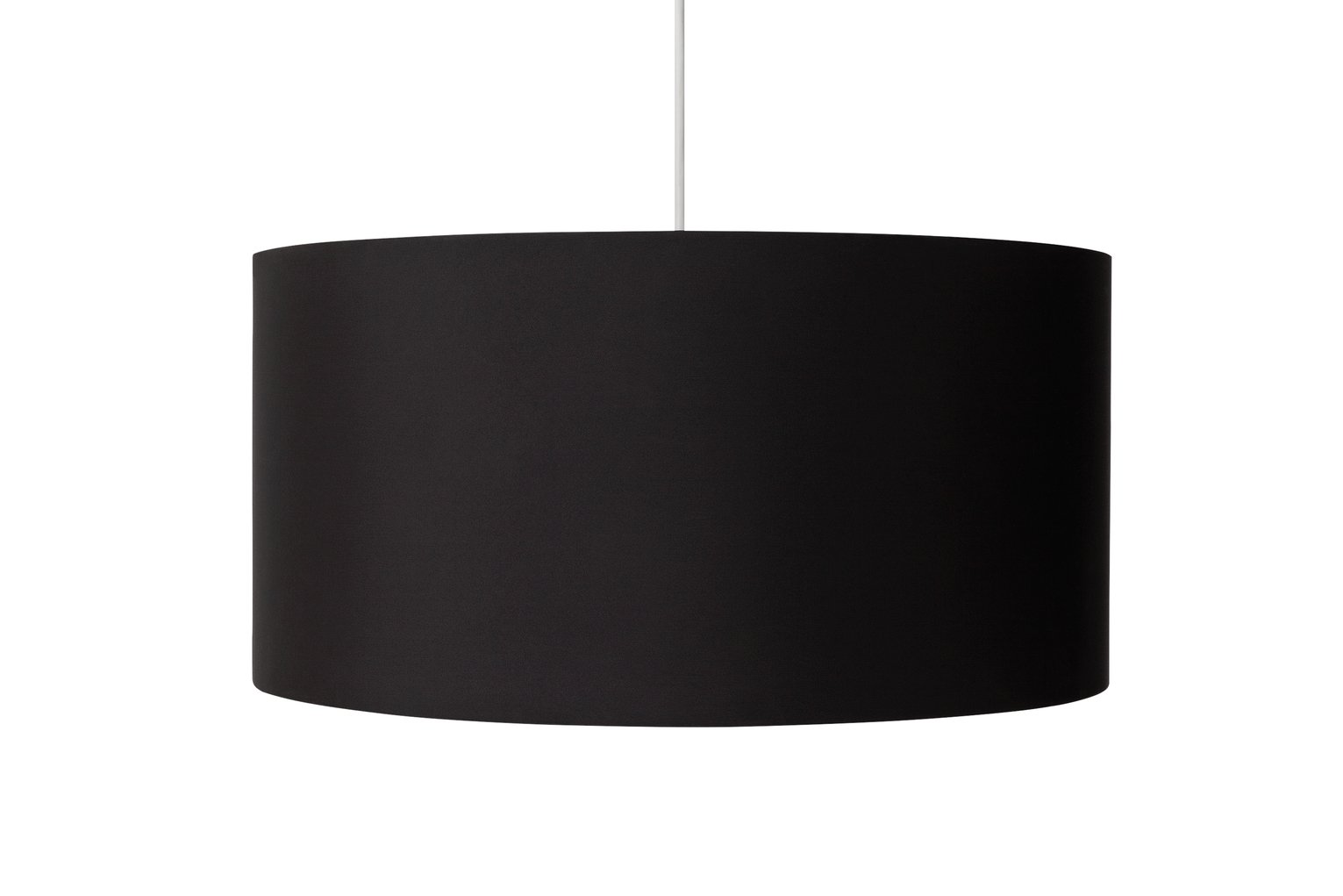 Argos Home Oversized Metallic Shade - Chrome & Black