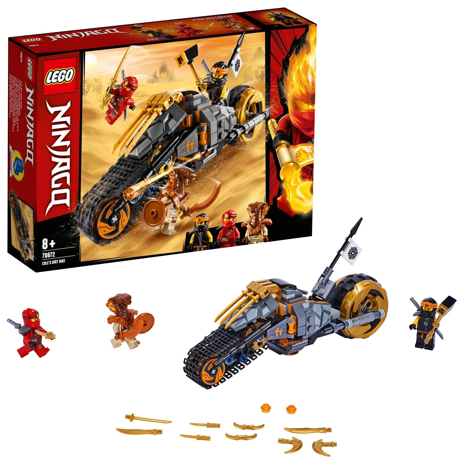 lego ninjago jay's motorcycle