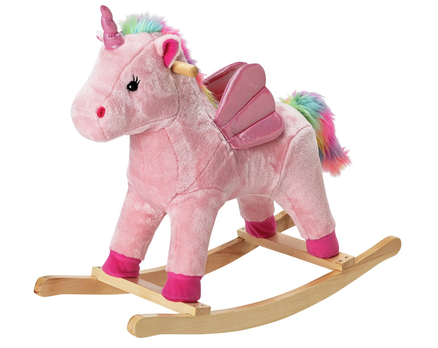 unicorn rocking horse with seat