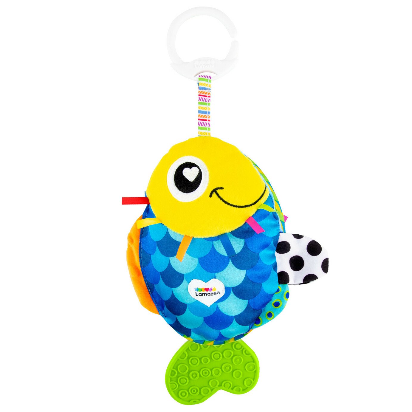 flip fish baby toy