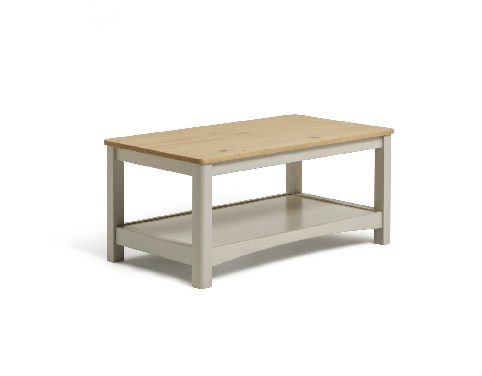 Habitat Bournemouth Coffee Table - Light Grey