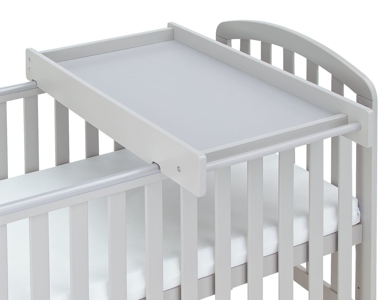 cot bed with changing table