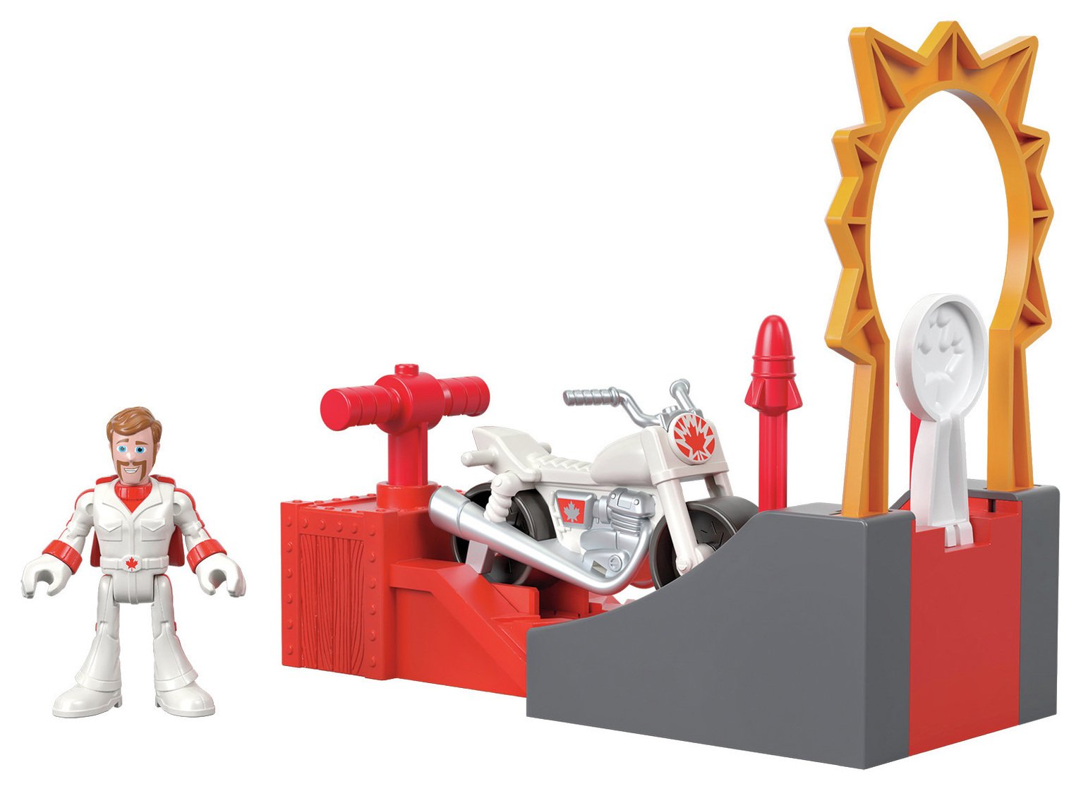 Imaginext Disney Pixar Toy Story Duke Caboom Stunt Set