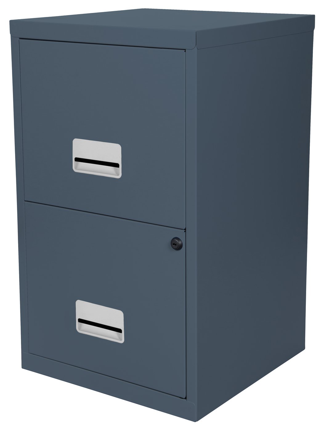 Pierre Henry 2 Drawer Filing Cabinet - Dark Grey