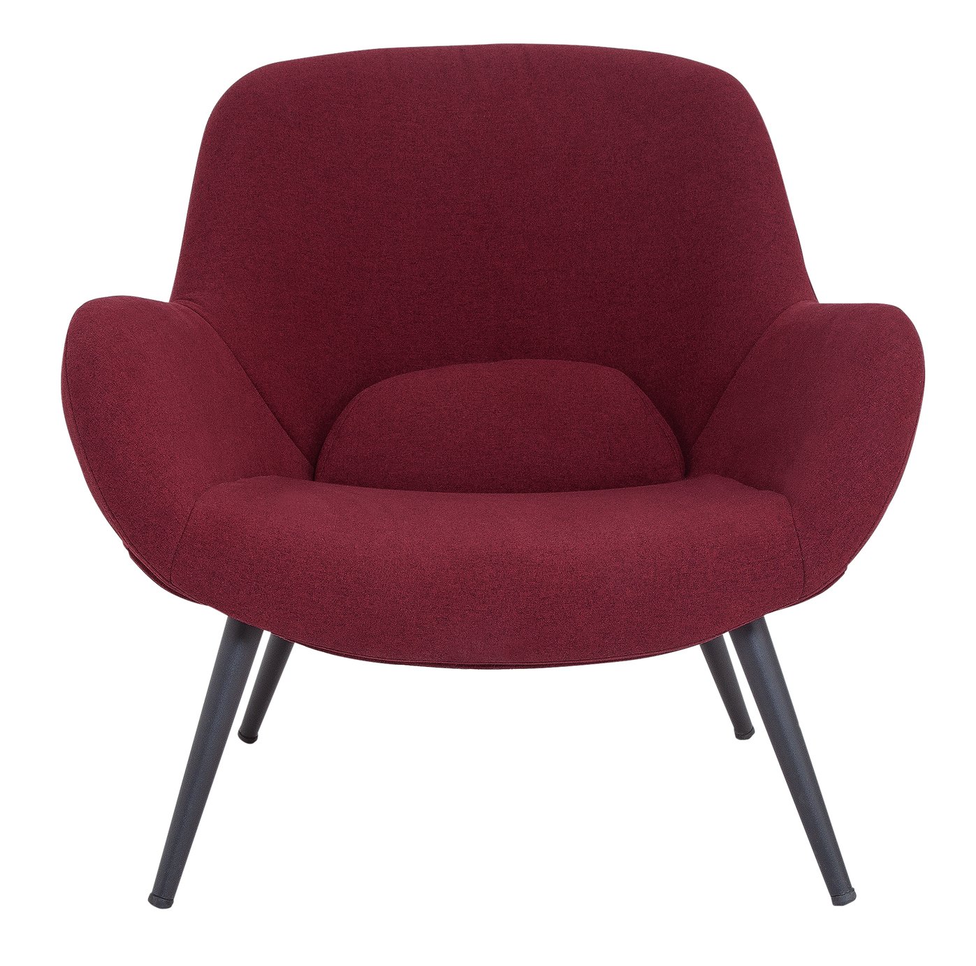 Argos Home Ollie Fabric Accent Chair - Red