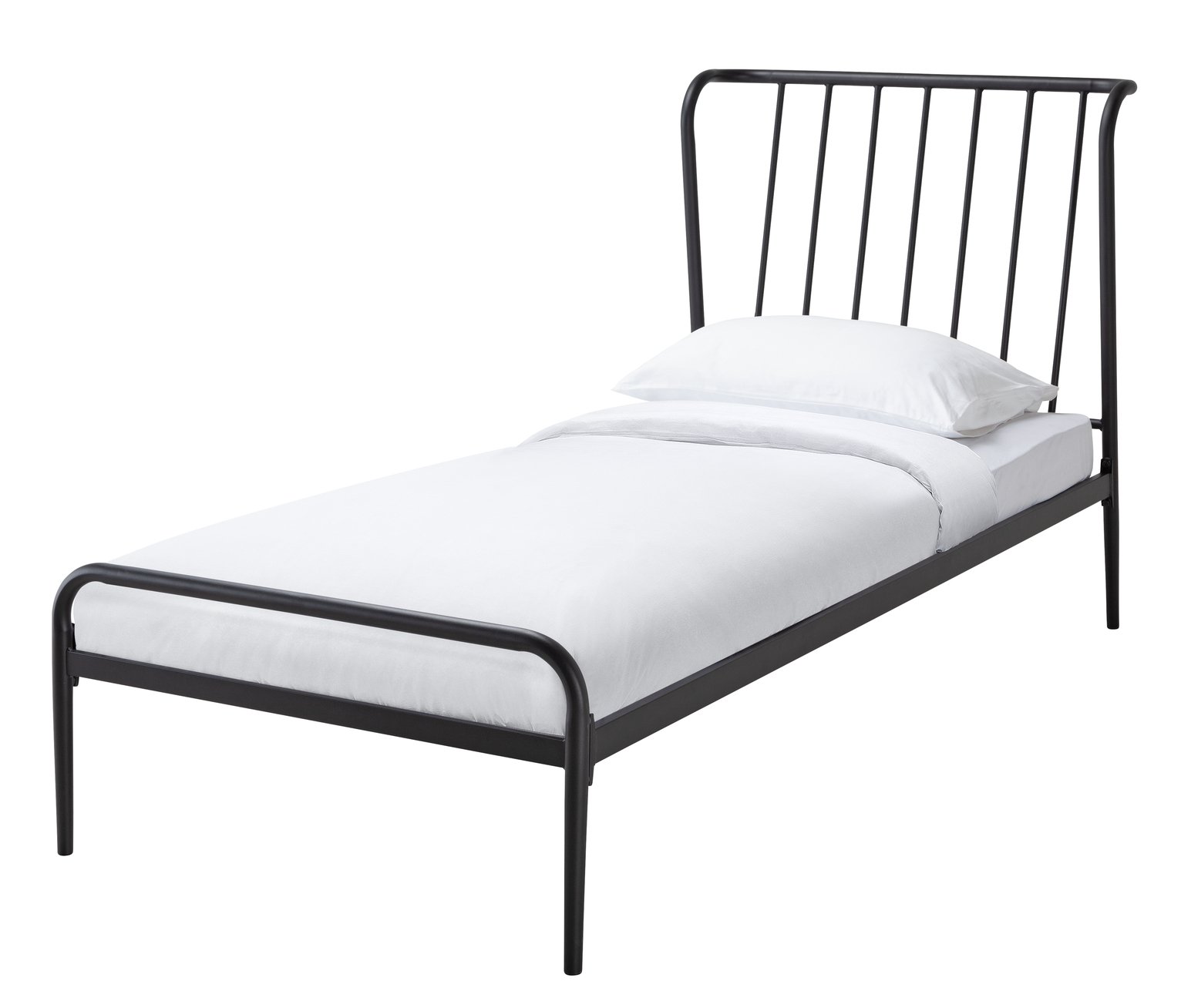 Argos Home Kanso Single Bed Frame - Black