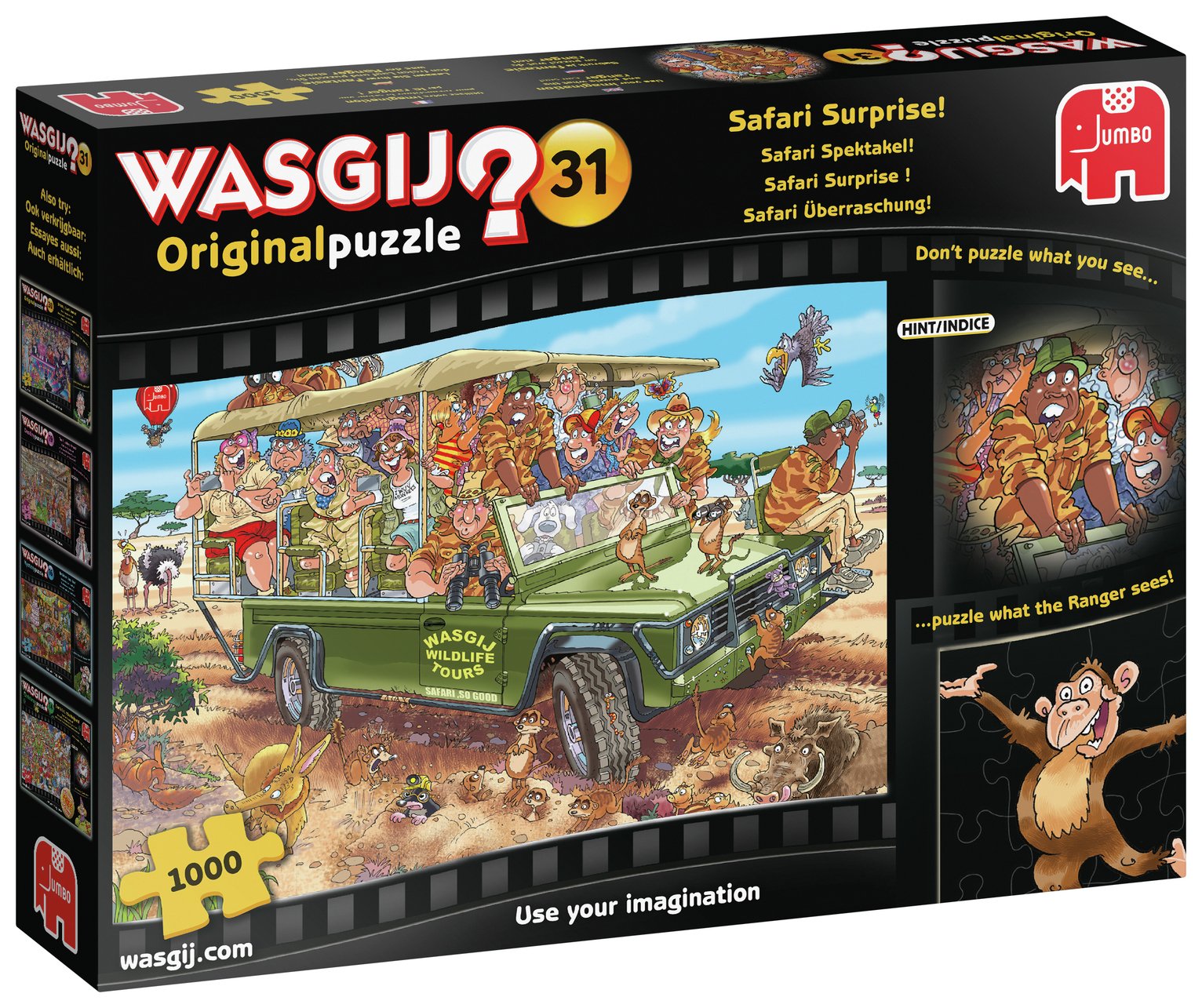 Wasgij Original 31 Safari Surprise Puzzle Review
