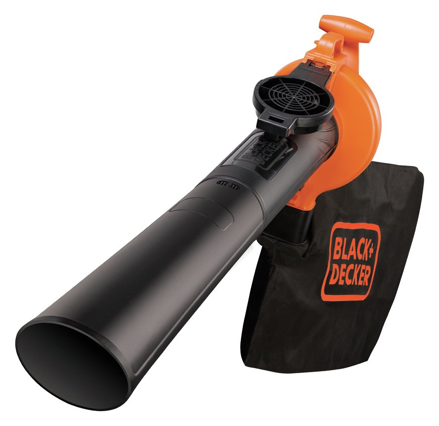 Black + Decker Corded Leaf Blower & Garden Vac - 2500W