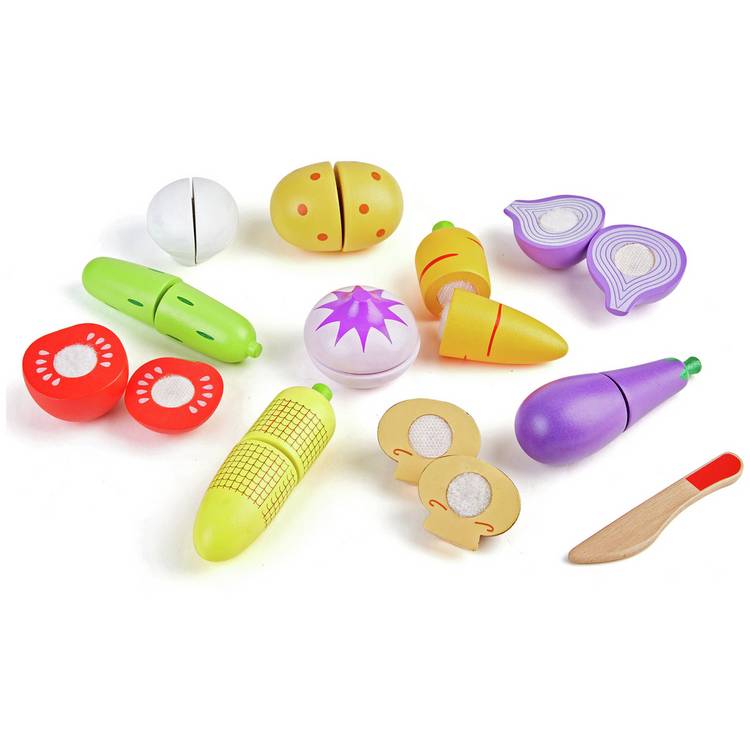 Chad Valley Wooden Vegetable Set 0