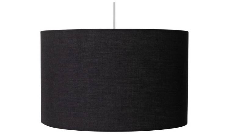 Big black store lamp shades