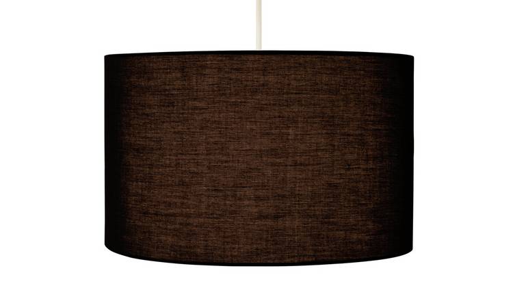 Buy Argos Home Large Drum Shade Jet Black | Lamp shades | Argos Buy Argos Home Large Drum Shade Jet Black | Lamp shades | Argos