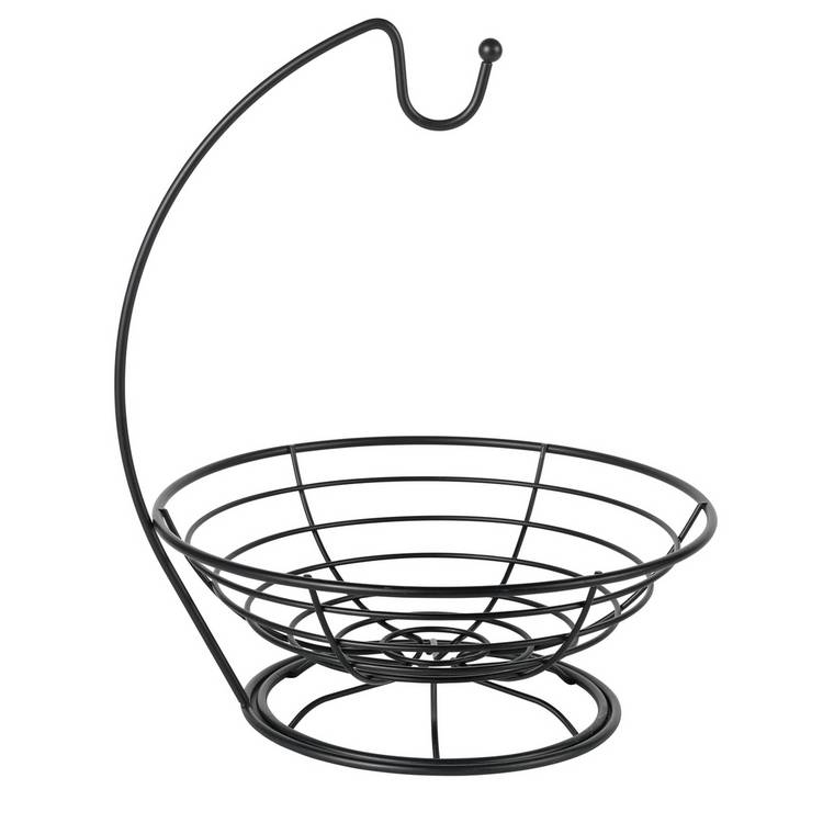 Argos Home Fruit Bowl with Banana Tree - Black 0