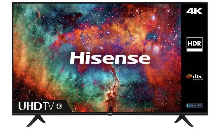 Hisense 58 Inch 58A7100FTUK Smart 4K UHD HDR LED Freeview TV