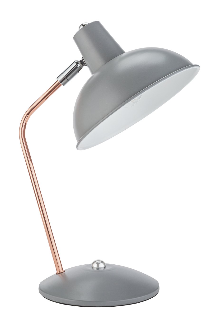 Argos Home Scampton Task Lamp - Copper & Grey