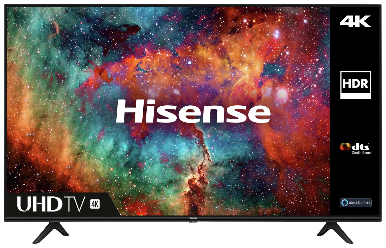 Hisense 43 Inch 43A7100FTUK Smart 4K UHD HDR LED Freeview TV