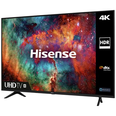 Hisense 43 Inch 43A7100FTUK Smart 4K UHD HDR LED Freeview TV