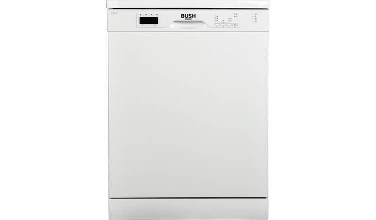 Buy Bush BFSSAE12W Full Size Dishwasher - White | Dishwashers | Argos