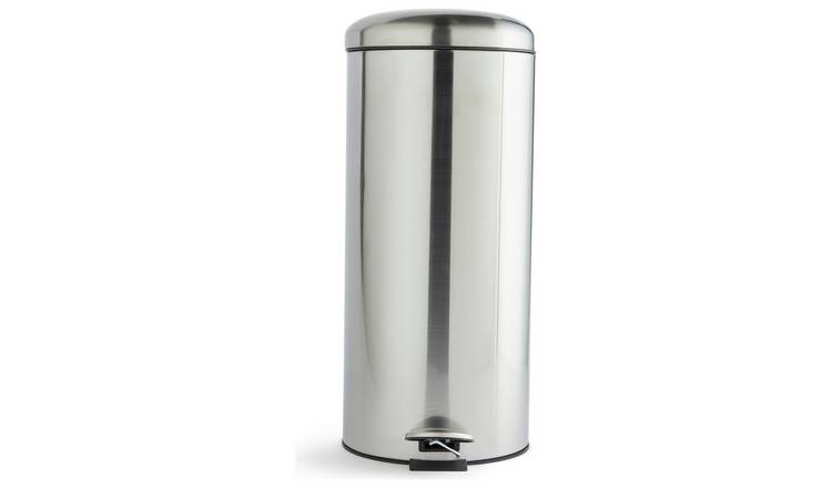 EKO Artistic Round Step Waste Bin W/ Soft Close Lid 20L