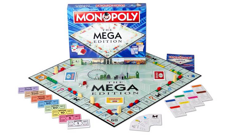 Buy Mega Monopoly Game Board Games Argos