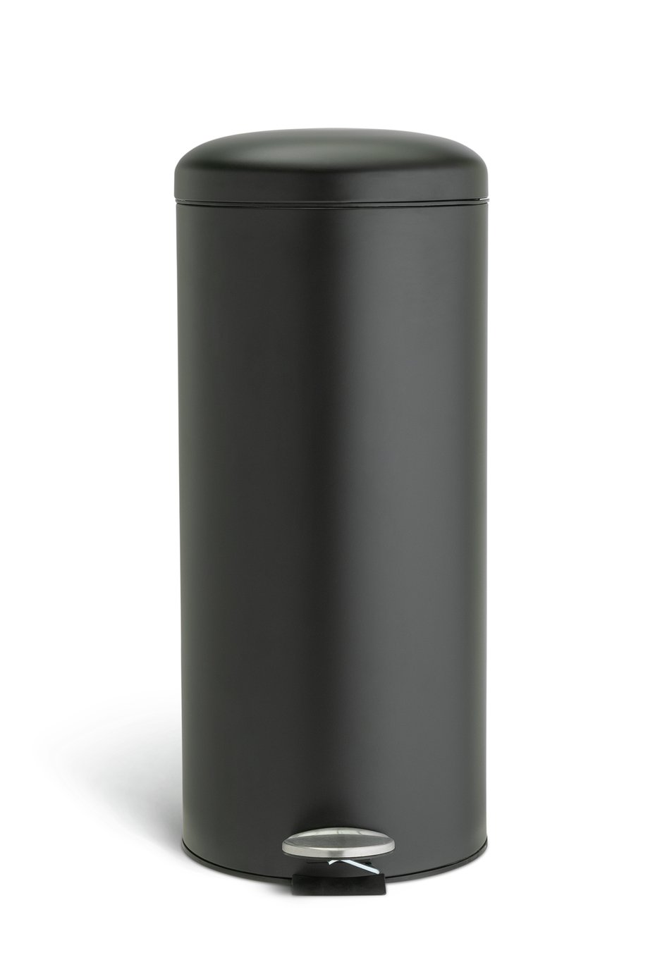 Habitat 30 Litre Domed Pedal bin - Black