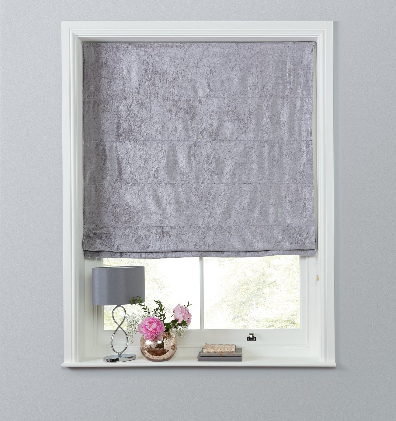 Julian Charles Crushed Velvet Roman Blind Review