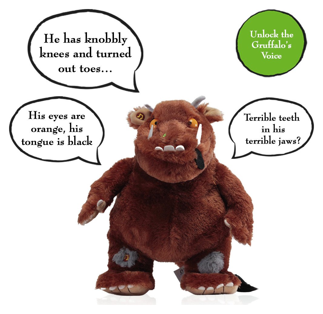 A Closer Look At The WOW! The Gruffalo Interactive Soft Toy Movies ...