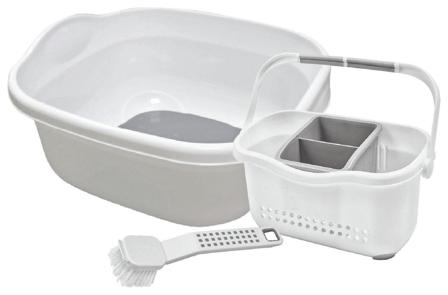 Addis Premium Kitchen Sink Set - White and Grey