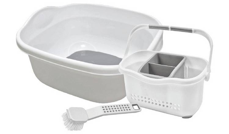 Addis Premium Kitchen Sink Set - White and Grey