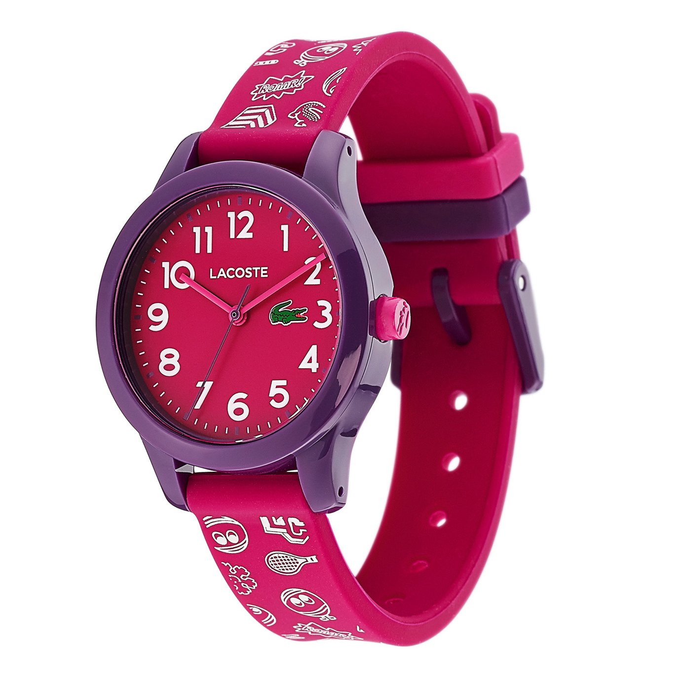 Lacoste  Red Silicone Strap Watch Review