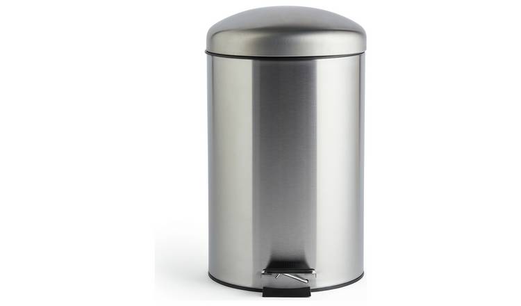 Buy Habitat 49 Litre Trash Can Waste Bin - Grey