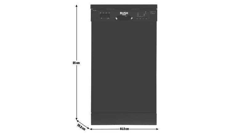 Black slimline deals dishwasher asda