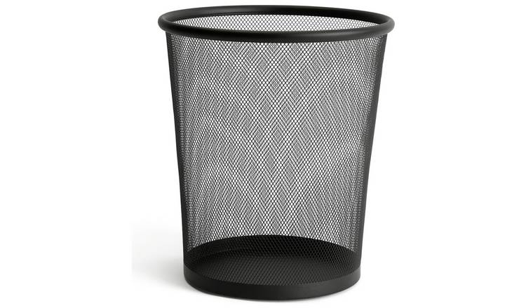 Buy Habitat 12 Litre Waste Paper Bin - Black, Kitchen bins