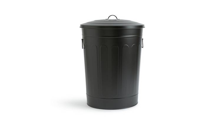 Buy Habitat 12 Litre Waste Paper Bin - Black, Kitchen bins