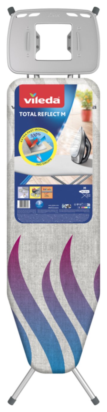 Vileda Total Reflect 120 x 38cm Ironing Board