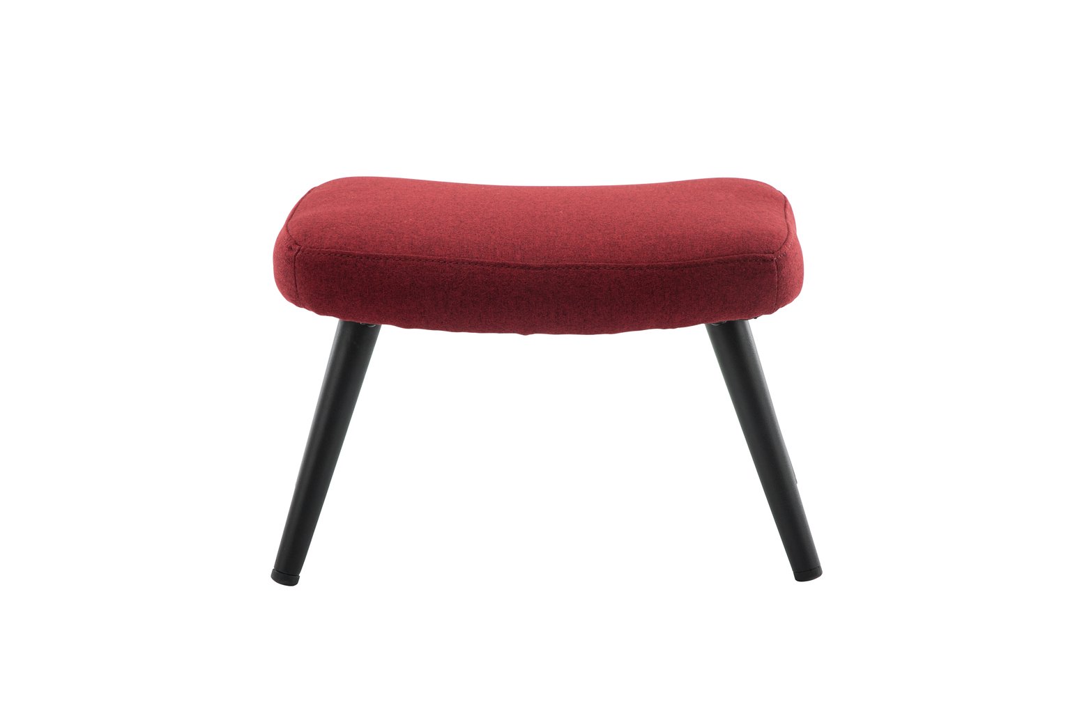 Argos Home Ollie Fabric Footstool - Red